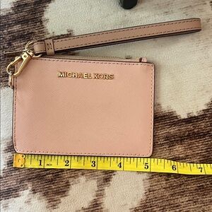 Michael Kors Blush Pink Wristlet
